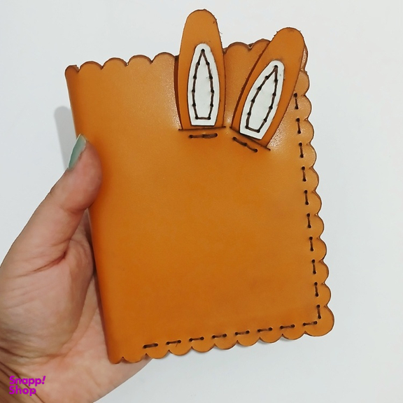 کیف پول چرم طبیعی زنانه مدل خرگوش