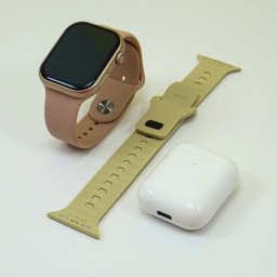 ساعت هوشمند ورنا مدل W46 Max به همراه هندزفری بی سیم طرح اپل مدل Airpod