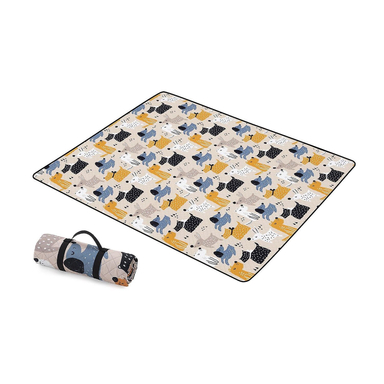 زيرانداز کمپينگ نیچرهایک مدل 240×210 Printed Patterned Picnic Mat کد FCD01