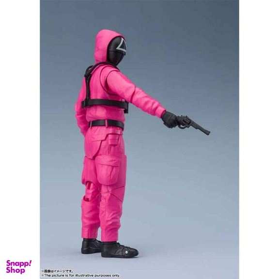 اکشن فیگور بندای مدل اسکوید گیم طرح Squid Game Mask Soldier