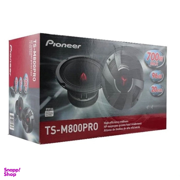 میدبیس خودرو طرح پایونیر مدل TS-M800PRO بسته 2 عددی