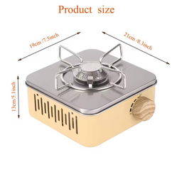 اجاق گاز مربعی سفری مدل Tec11