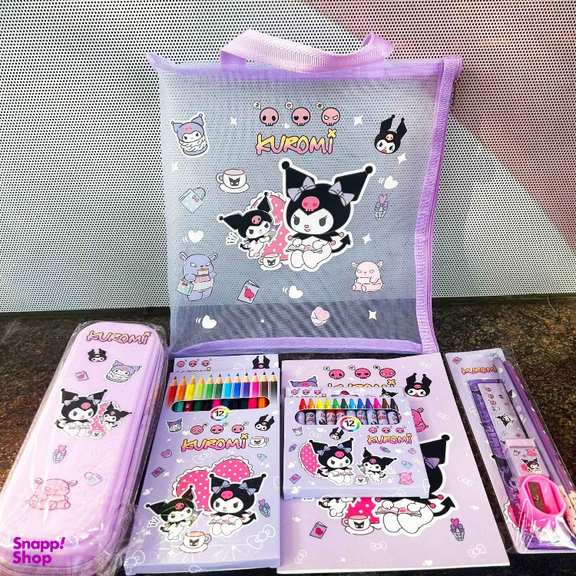 بسته رنگ آمیزی و آموزش زبان طرح کرومی کد 03 مجموعه 10 عددی