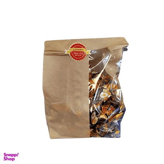 شکلات کاکائویی فندقی تلخ یک سر پیچ تیدو شیرین عسل وزن 500 گرم