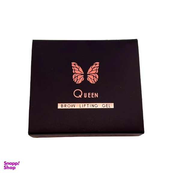 ژل لیفت ابرو کوئین کد 01 به همراه برس ابرو