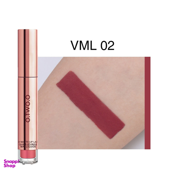 رژ لب مایع او تو او رنگ شماره VML02