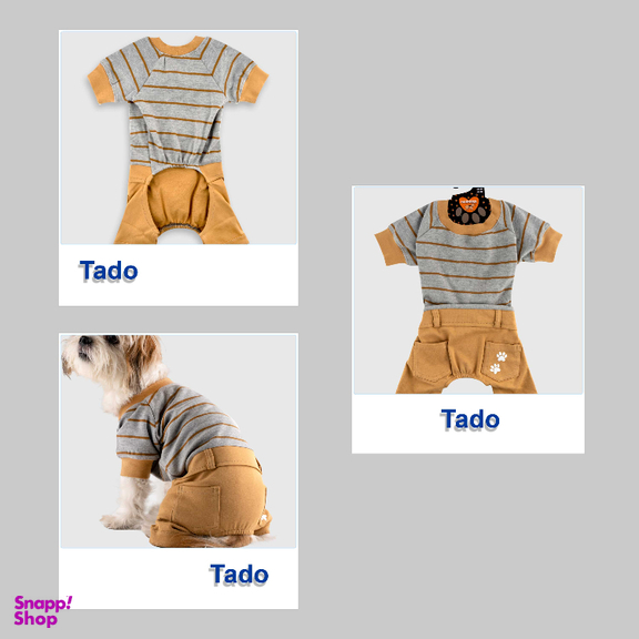 سرهمی سگ نر تادو طرح چارلی کد THC101