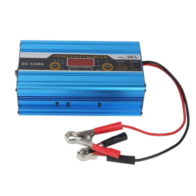 شارژر باتری 30 آمپر سانچونگلیک مدل DC-1230 Full 30 A دارای نمایشگر LCD