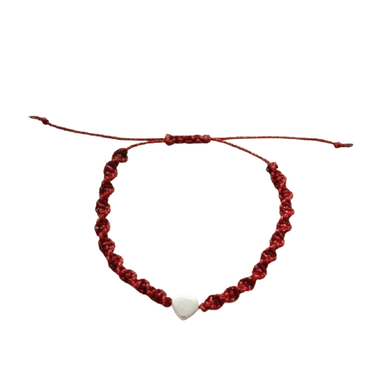 دستبند نقره زنانه مدل قلب سه بعدی کد 033