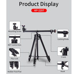 سه پایه دوربین عکاسی جیماری مدل KP-2207