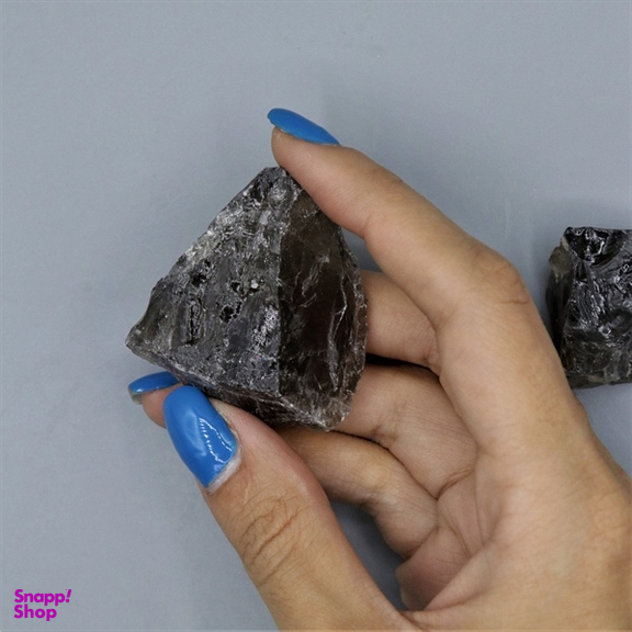 سنگ راف کوارتز دودی کد 01