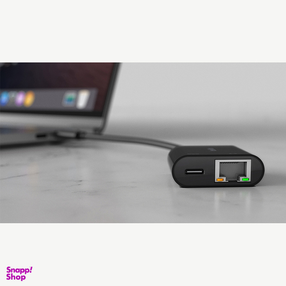 مبدل USB-C به Ethernet بلکین مدل INC001btBK