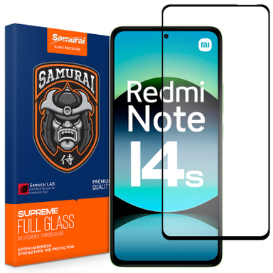 محافظ صفحه نمایش سامورایی مدل ovglass مناسب گوشی موبایل شیائومی Redmi Note 14s 4G