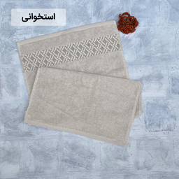 حوله دستی هیرو طرح لاین سایز 40×78 سانتی متر