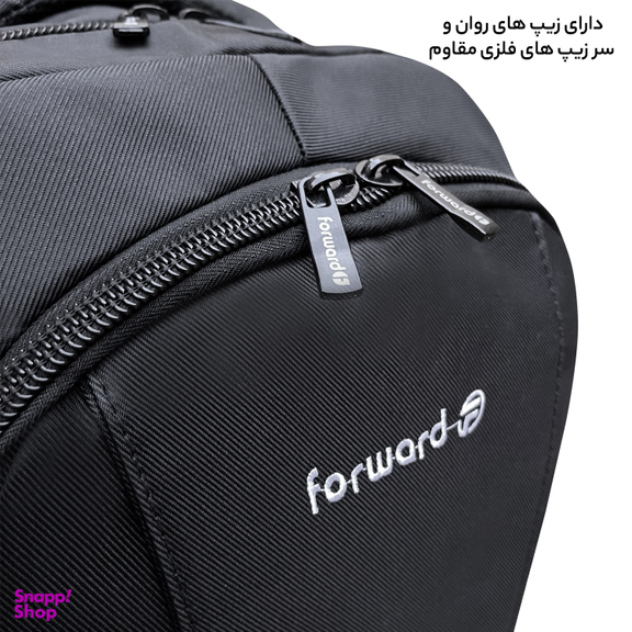کوله پشتی لپ تاپ فوروارد مدل 006688  مناسب برای لپ تاپ 15 تا 17 اینچی