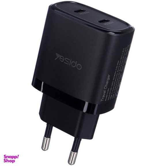 شارژر دیواری فست یسیدو مدل YC54 به همراه کابل Lightning به Type-C