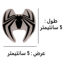 برچسب ژله ای لپ تاپ مدل تزیینی طرح عنکبوت