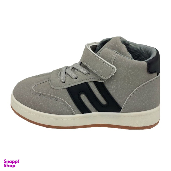 نیم بوت پسرانه مدل RO10210 رنگ طوسی