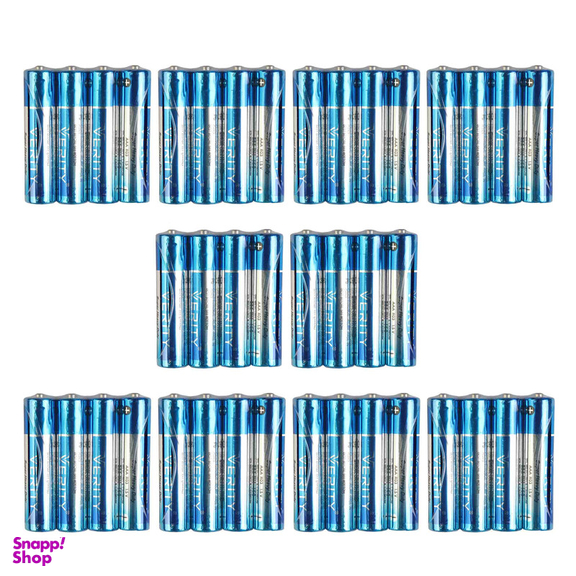 باتری نیم قلمی وریتی مدل Super Heavy Duty بسته 40 عددی