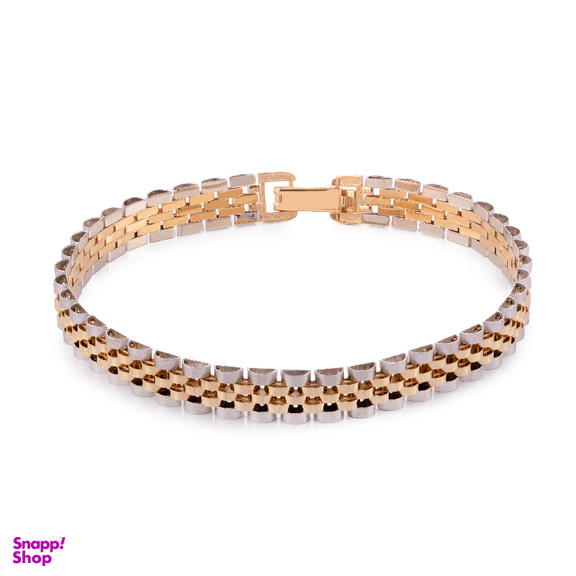 دستبند طلا 18 عیار زنانه میلی گالری طرح رولکس کد MT1842