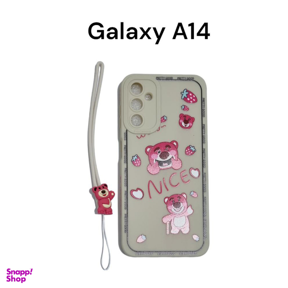 کاور موبایل کینگ پاور مدل Bear مناسب سامسونگ Galaxy A14 به همراه آویز