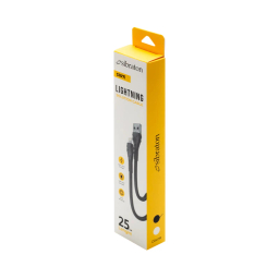 کابل تبدیل USB به لایتنینگ سیبراتون مدل S107i طول 25 سانتی‌ متر