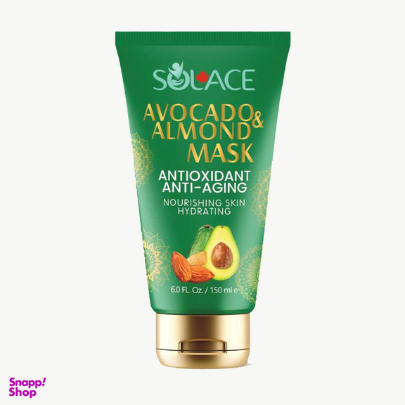 ماسک صورت سولس مدل روغن بادام و آووکادو حجم 150 میلی لیتر