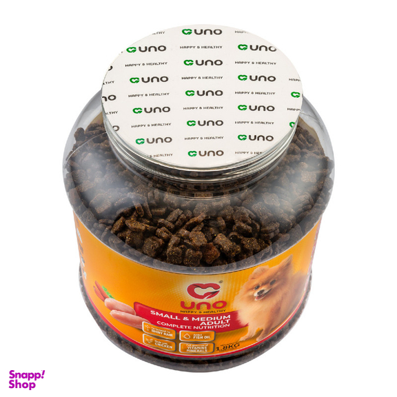 غذای خشک سگ اونو مدل بالغ نژاد کوچک و متوسط وزن 2 کیلوگرم
