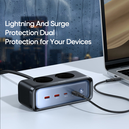 شارژر دیواری USB و محافظ برق مک دودو مدل CH-461