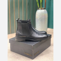 نیم بوت مردانه شمس مدل M8 رنگ مشکی