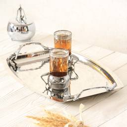سینی استیل لیزری سالینو کد SS-90082