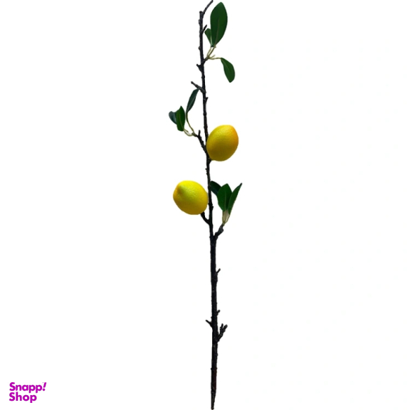 شاخه گل لیمو مصنوعی کد lemon-2x