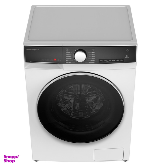 ماشین لباسشویی پاکشوما مدل BWF 40808 WT ظرفیت 8 کیلوگرم