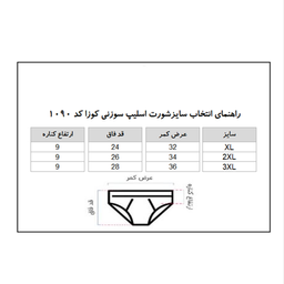 شورت اسلیپ زنانه سوزنی کوزا کد 1090 مجموعه 3 عددی