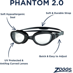 عینک شنا زاگز مدل Phantom