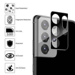 محافظ لنز دوربین اپیکوی مدل 3D مناسب برای گوشی موبایل سامسونگ Galaxy S21 Ultra