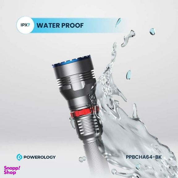 چراغ قوه پاورلوژی مدل PPBCHA64-BK