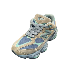 کفش ورزشی زنانه طرح نیوبالانس مدل 9060 کد 789 رنگ آبی بژ
