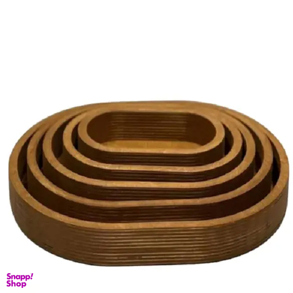 سرویس پذیرایی 5 پارچه طرح بیضی کد 9356
