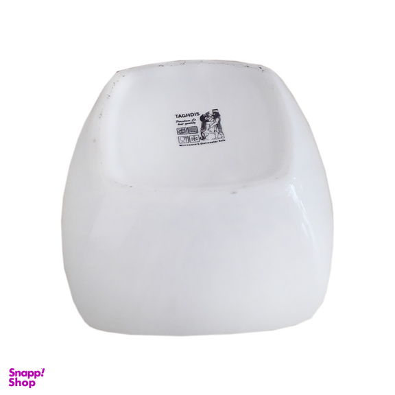 قندان شرکت صنایع چینی تقدیس مدل فلت 750 بسته 12 عددی