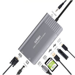 USB هاب 8 پورت Type-C اونتن مدل OTN 95117