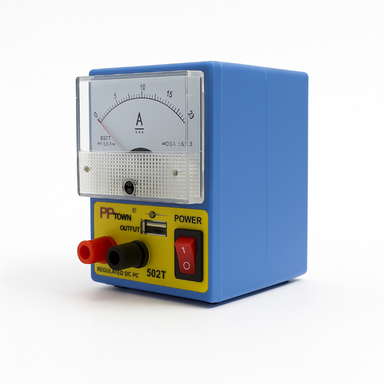 منبع تغذیه DC قابل تنظیم مدل PP Woneng 502T