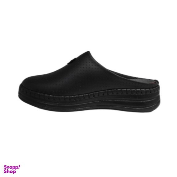 دمپایی طبی زنانه جلو بسته شهرام طب کد 3033 رنگ مشکی