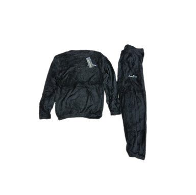 ست بلوز و شلوار زنانه مدل تدی کد Riv رنگ مشکی