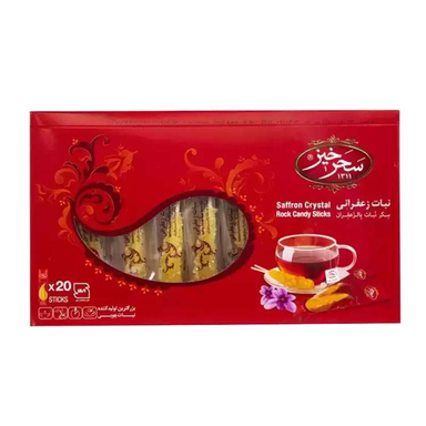 نبات چوبی روکش دار زعفرانی سحرخیز بسته ۲۰ عددی