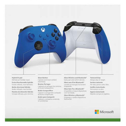 دسته ایکس باکس مایکروسافت (Microsoft) سری جدید رنگ Shock Blue