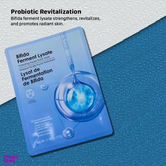 ماسک ورقه ای مرطوب کننده صورت مینیسو مدل Bifida Ferment Lysate وزن 22 گرم