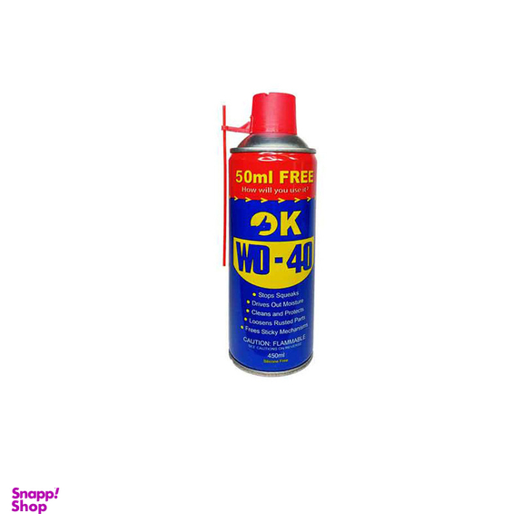 اسپری روان کننده اوکی مدل W-1000 حجم 450 میلی لیتر