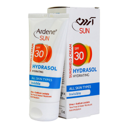 کرم ضد آفتاب آردن مدل Hydrasol بی رنگ با SPF 30 حجم 50 میلی‌ لیتر