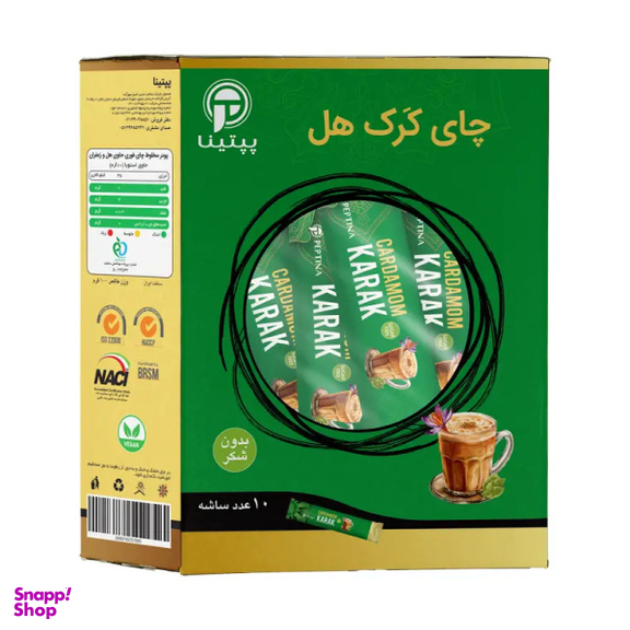 چای کرک هل پپتینا بسته 10 عددی